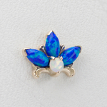 Royal Lily tops with synthetic opals