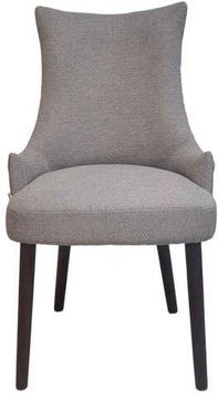 Стул Shape / silver /темно-коричневый орех