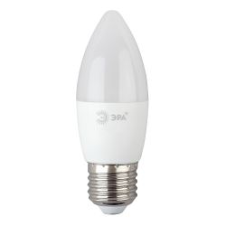 Лампа светодиодная ЭРА RED LINE LED B35-10W-865-E27 R 10Вт свеча холодный дневной свет Е27 | Лампы cветодиодные Свеча (B/C)