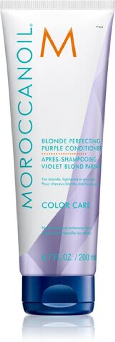 Moroccanoil Color Care - Фиолетовый кондиционер для светлых и балаяжных волос /   200  ml  / GTIN 7290113145276