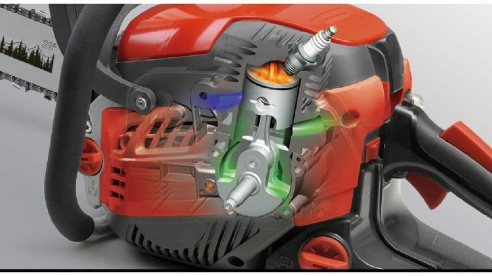 Бензопила бензо МОБИЛ К ХС341 ПРЕМИУМ 16'' праймер, виброзащита 1,85кВт 2,52лс 41,4см3 3/8"-1,3-57зв  (MBK0027197)