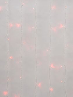 ULD-C2030-240-DTA RED IP20 Занавес светодиодный с контроллером. 3х2м. 240 светодиодов. Красный свет. Провод прозрачный. TM Uniel.