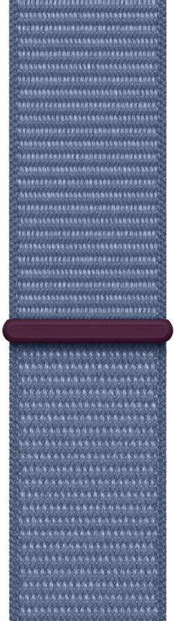 Apple Watch SE 2 (2024), 44 мм, Умные часы Корпус из алюминия цвета Серебро, Sport Loop Ледяной синий