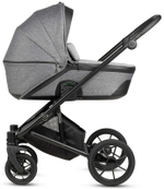 Детская коляска Noordi Aqua V2 3 в 1 с автокреслом Terra Edusky Black 1482633 Dark Grey