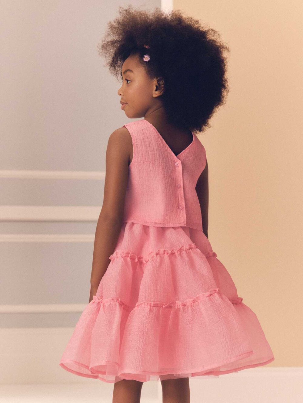 Топ и юбка в комплекте для девочки Next E36-512, Розовый