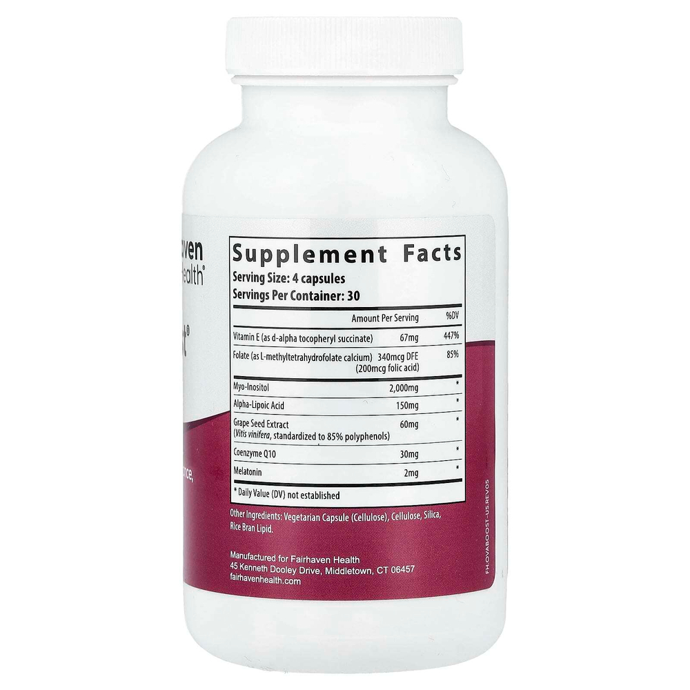 Fairhaven Health, OvaBoost®, для женщин, 120 капсул