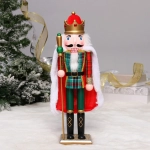 Фигурка новогодняя «Щелкунчик - Нарядный кафтан» 10*8,5*38 см