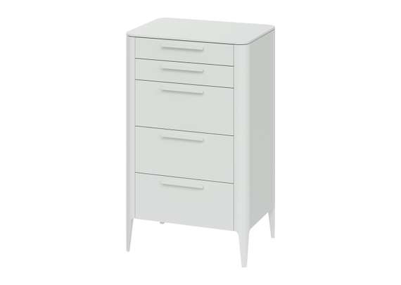 Комод Type высокии? 5 ящиков (белый)