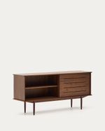 Сервант Carolin из шпона ореха 180 x 83.8 cm