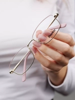 Оправа для очков для зрения женская металлическая