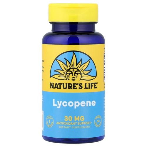 Nature's Life, ликопин, 30 мг, 30 таблеток