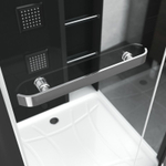 Душевая кабина Grossman Alba GR221(R) (90x90x225) дверь распашная,3 места