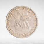 Portugal, 2.50 Escudos, 1973, VF