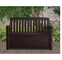 Скамья - сундук Keter Patio Bench brown