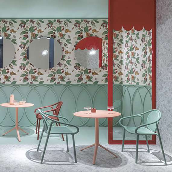 Кресло пластиковое Remind, зеленое