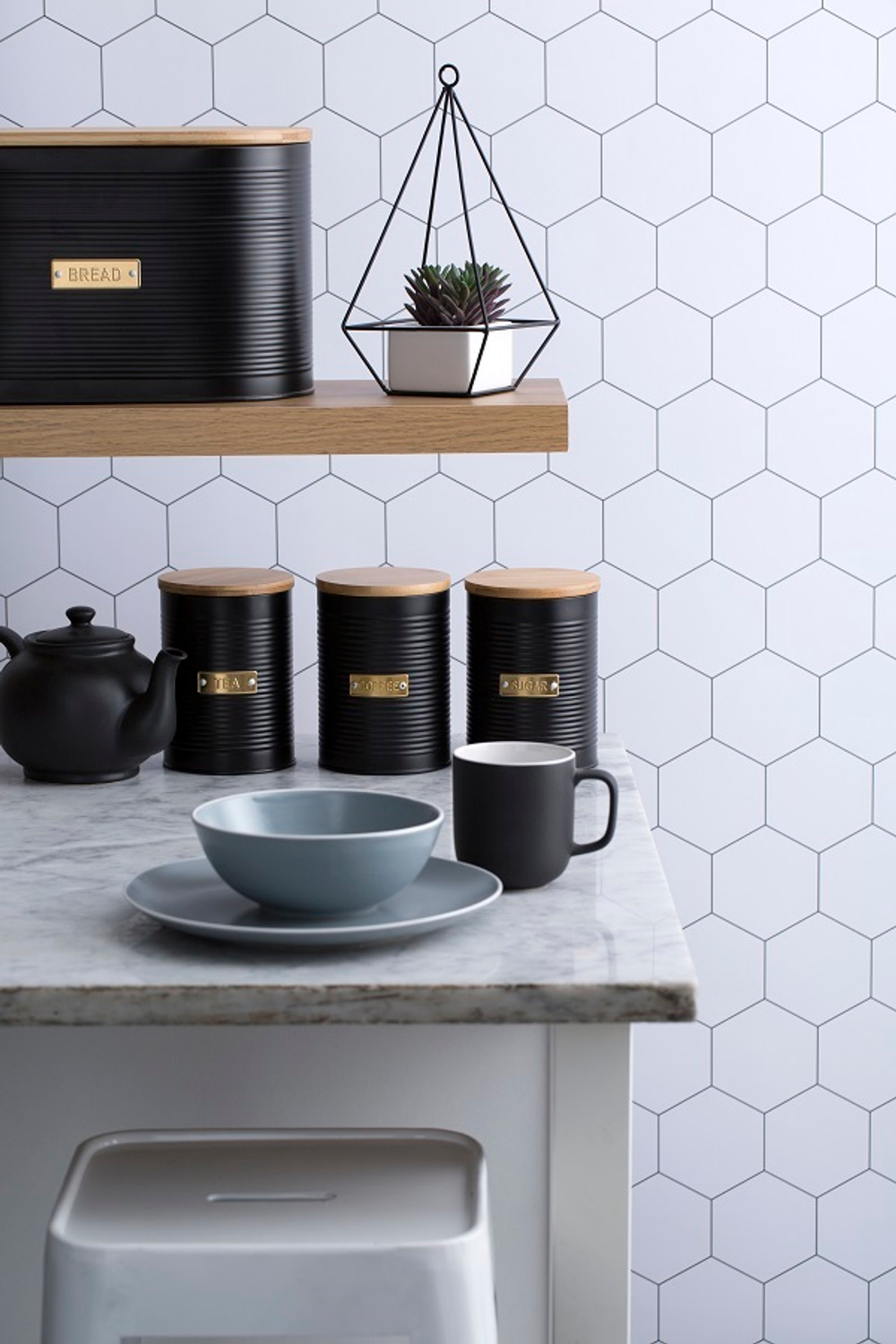 Хлебница otto черная