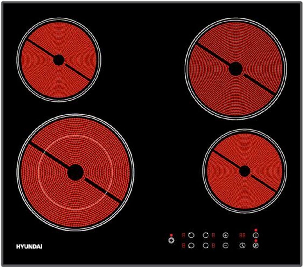 Варочная панель Hyundai HHE 6485 BG