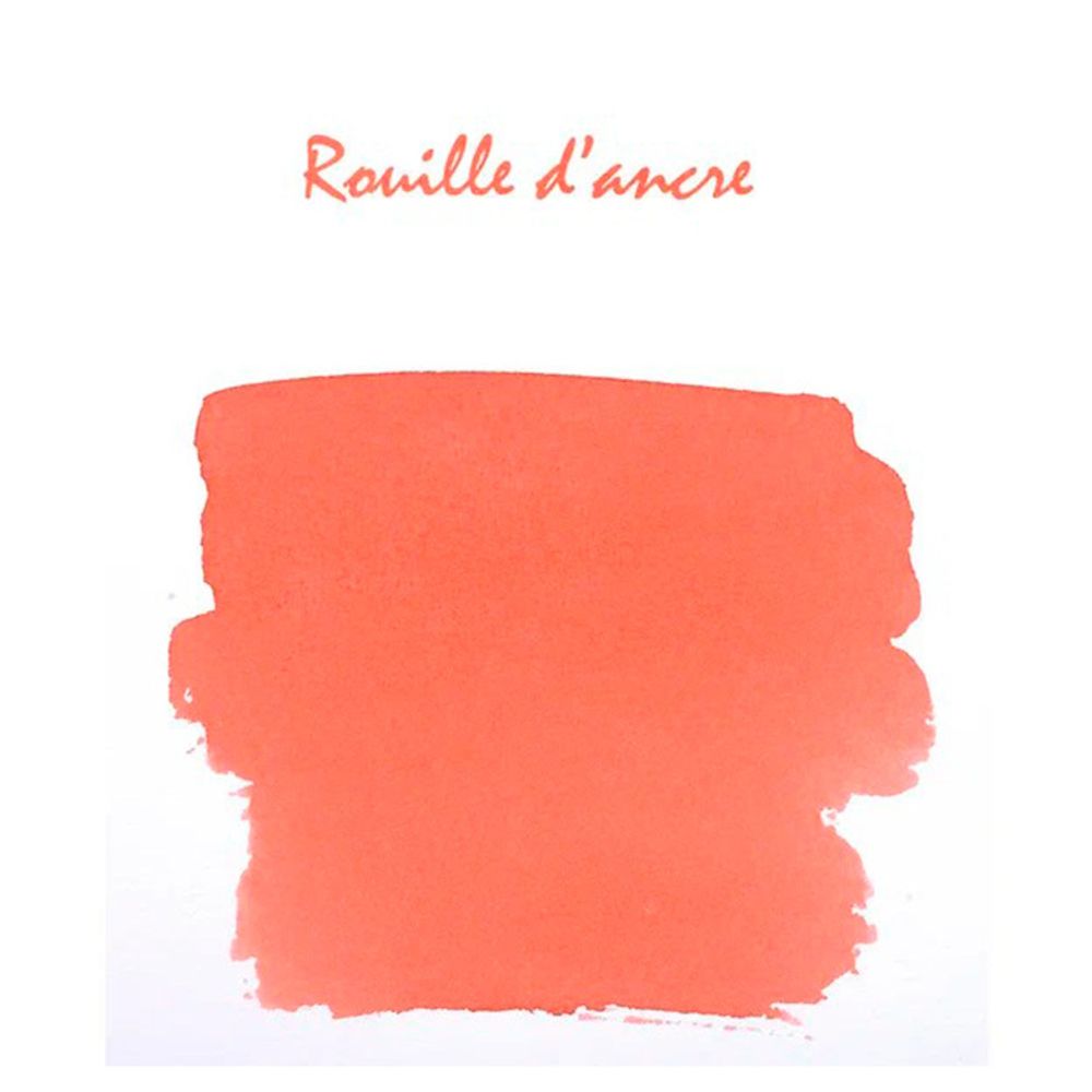 Чернила во флаконе Herbin 10 мл Rouille d'ancre красно-оранжевые (11558T) 1