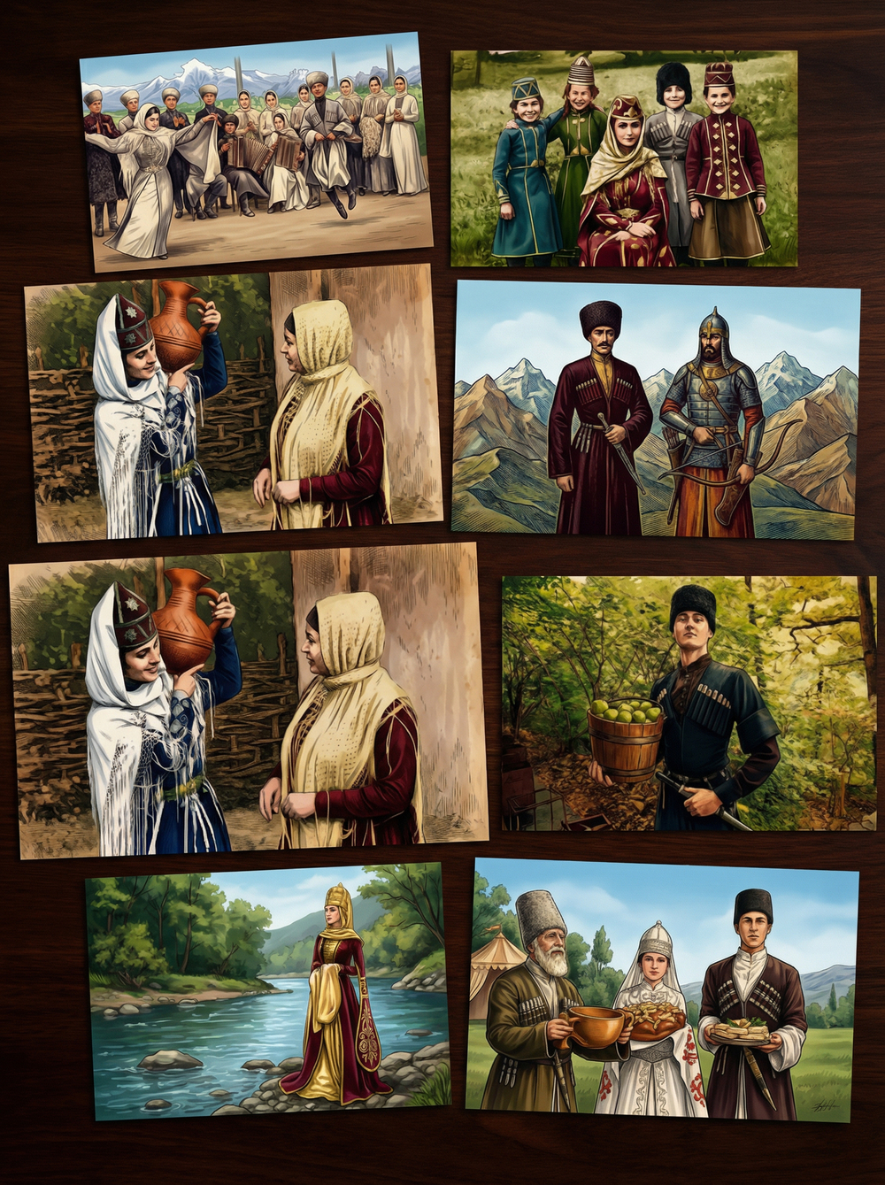 Набор почтовых открыток