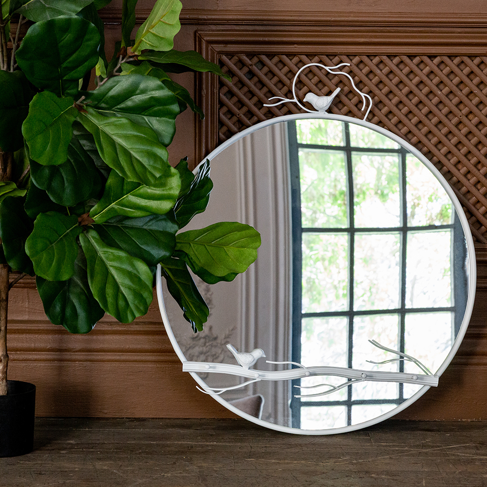 Зеркало настенное Объект мечты Багатель Уайт