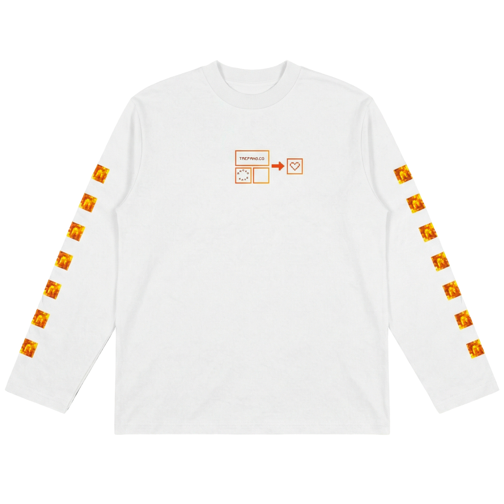 Лонгслив Диско Клуб x Winline x Trepang.co белый