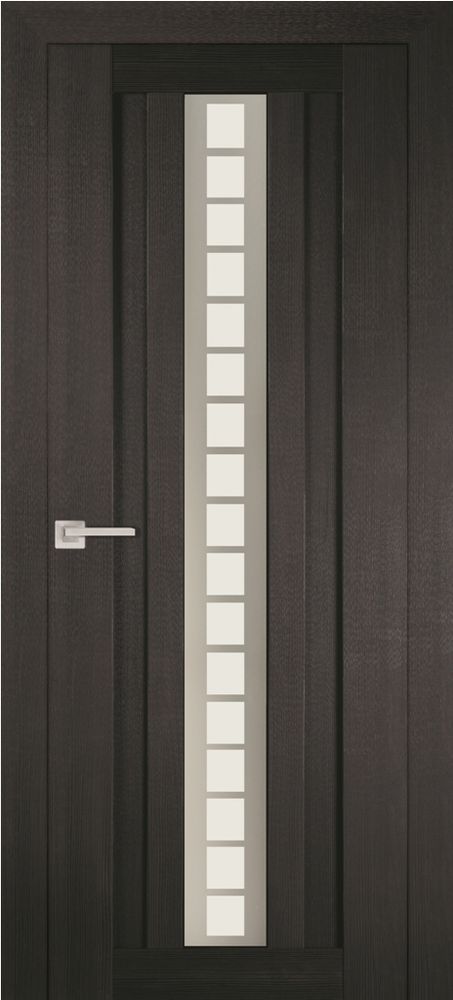 Дверь PS-16 / Цвет Венге Мелинга / белый сатинат / Двери PROFILO PORTE
