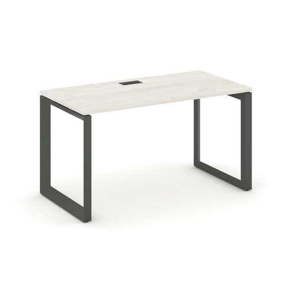 Style Project Стол письменный SN-59O.SP-005 Дуб Наварра/Металл Антрацит/Черный Заглушка 1780*600*750