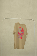 Футболка с принтом "Карпы Кои"