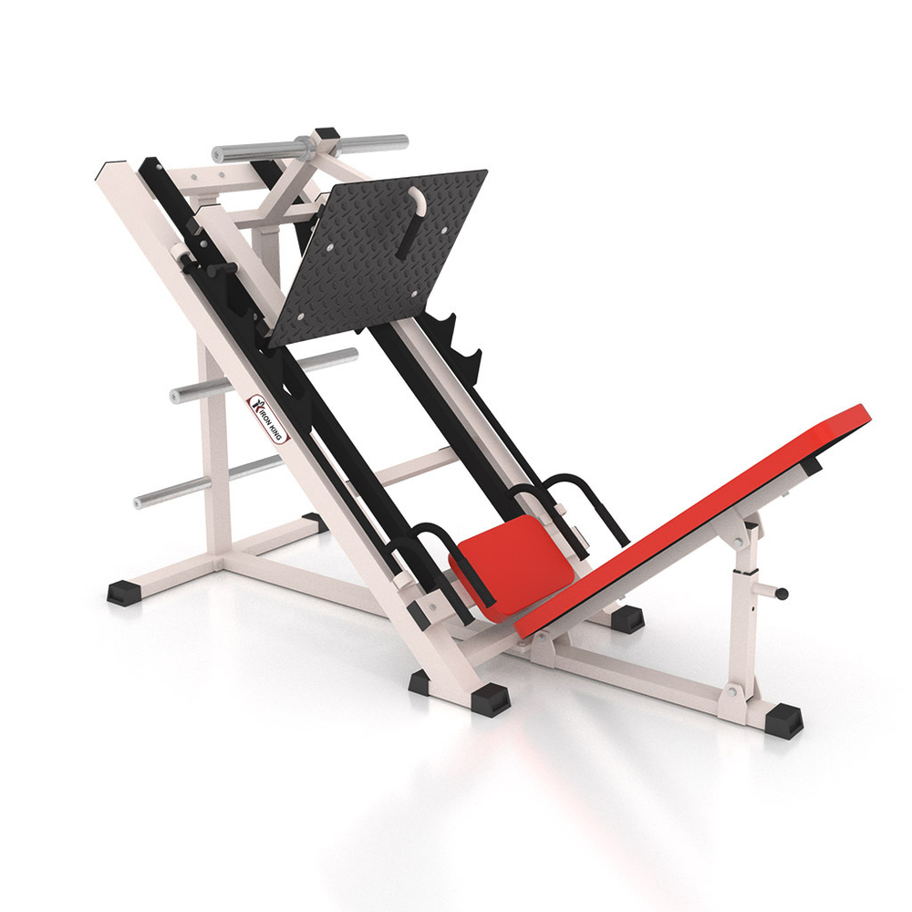 Жим ногами на свободных весах Белый