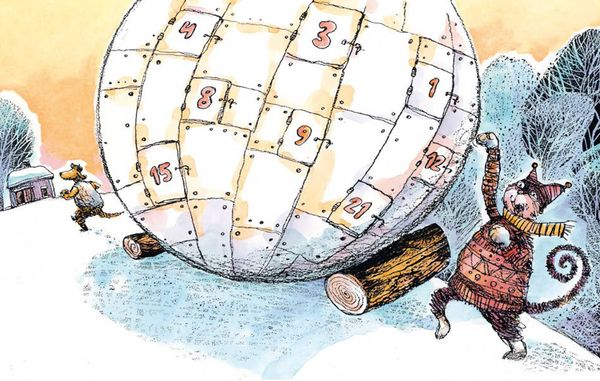 Мявка и Тявка и безумный шар