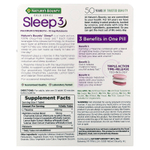 Nature's Bounty, Sleep 3, эффективное средство для улучшения качества сна, без наркотических веществ, 60 трехслойных таблеток