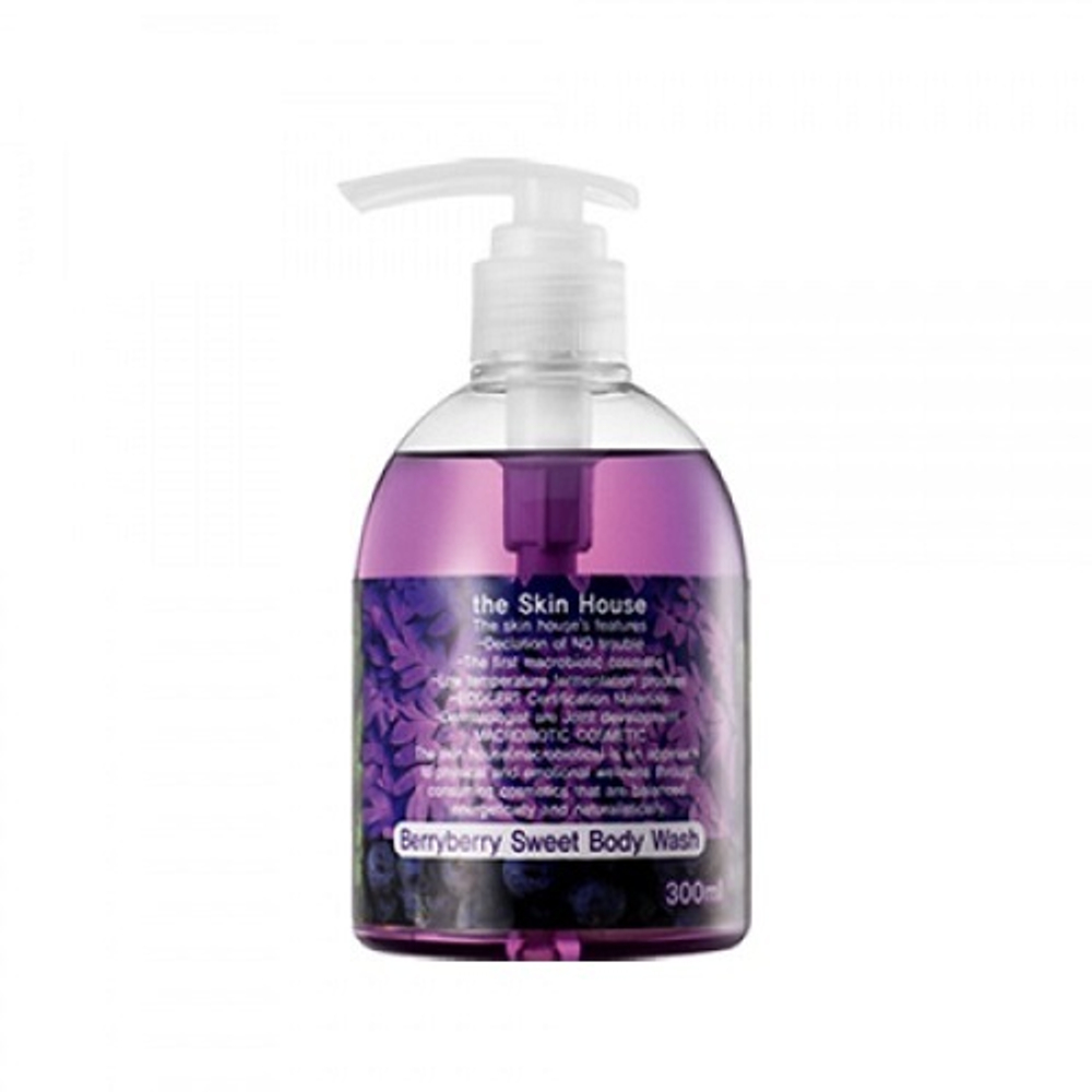 Гель для душа с экстрактом ягод The Skin House Berry Berry Sweet Body Wash 300мл