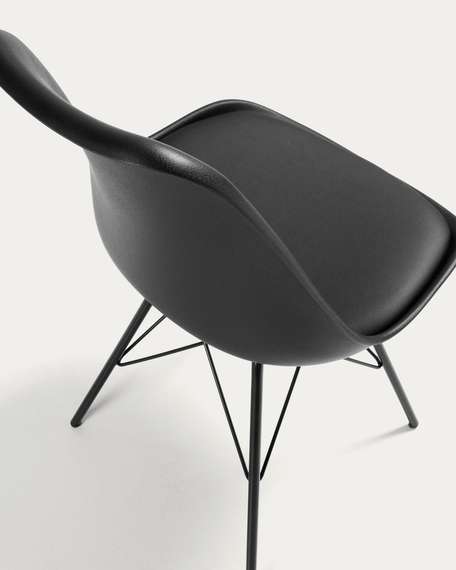 Стул Lars Metal черный