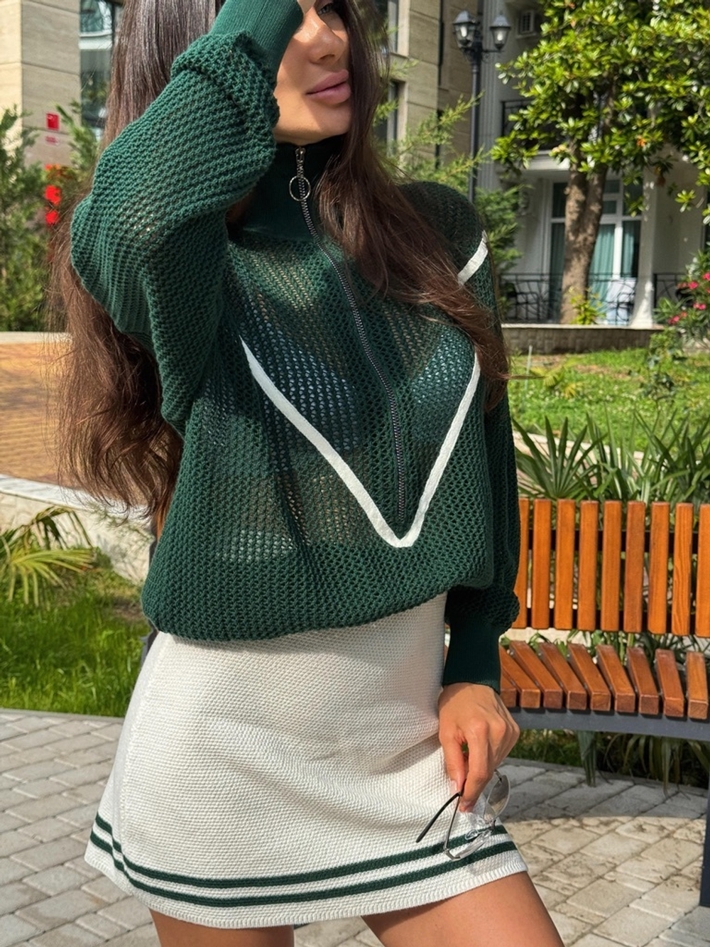 Костюм TENNIS c кардиганом