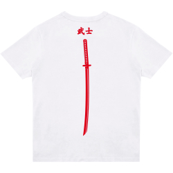 Футболка UNAFFECTED Самурай Белый