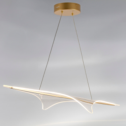 731313 Люстра VARESE 29W LED 2888LM 360G ЗОЛОТО 3000K