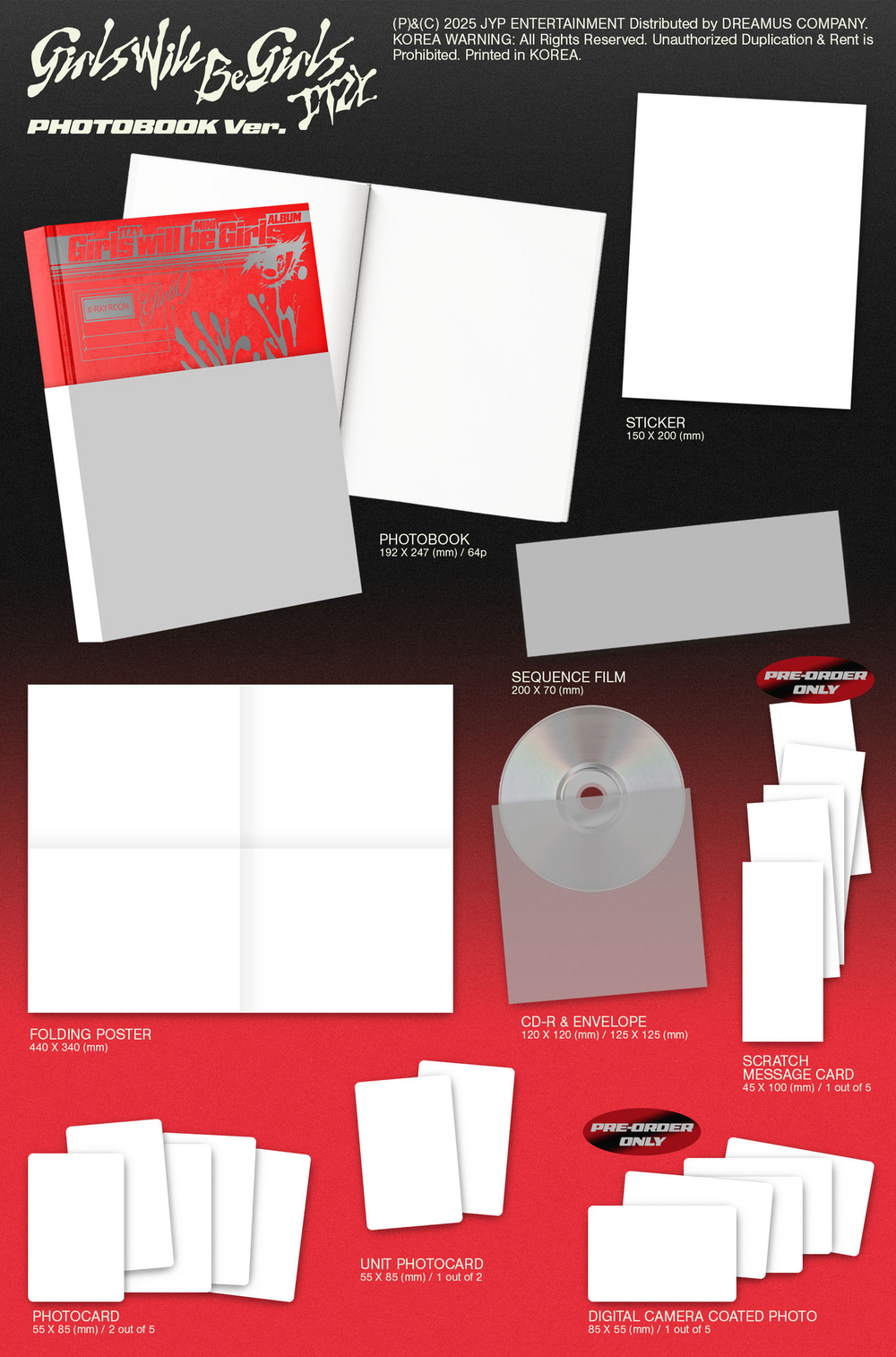 Альбом ITZY - Girls Will Be Girls (Photobook Ver.) с автографом