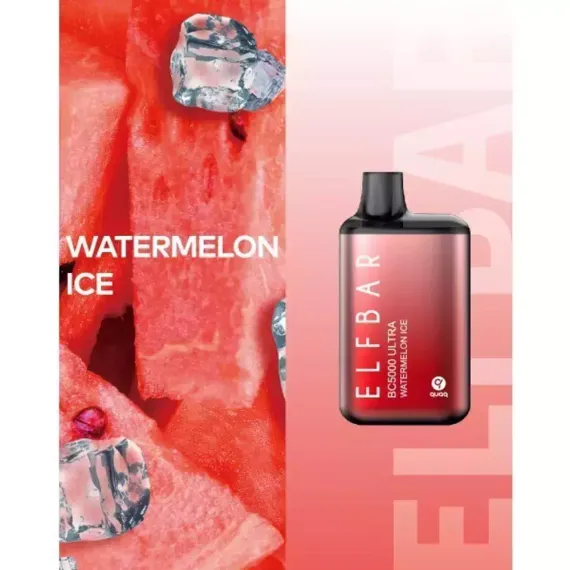 Elf Bar BC5000 ULTRA - Watermeloni Ice (5% nic)