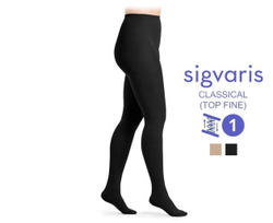 Компрессионные колготки Sigvaris Essential Classical (Топ Файн), класс компрессии 1, серия TFS1, закрытый мысок