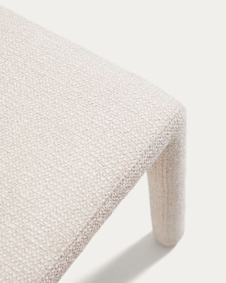 Штабелируемый стул Loria из бежевого шенилла