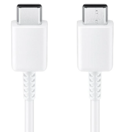 Кабель Samsung Type-C/Type-C 3A 1.8m (белый) (EP-DX310)