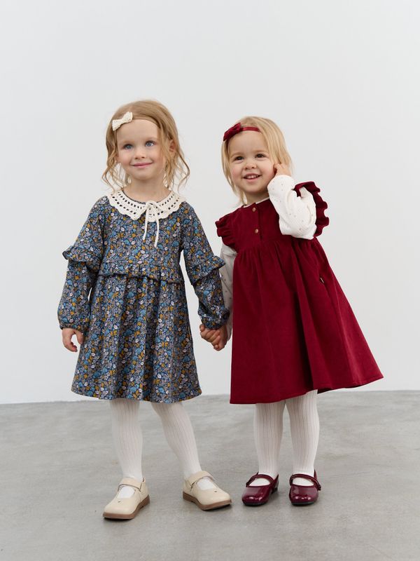 Сарафан вельветовый с крылышками 