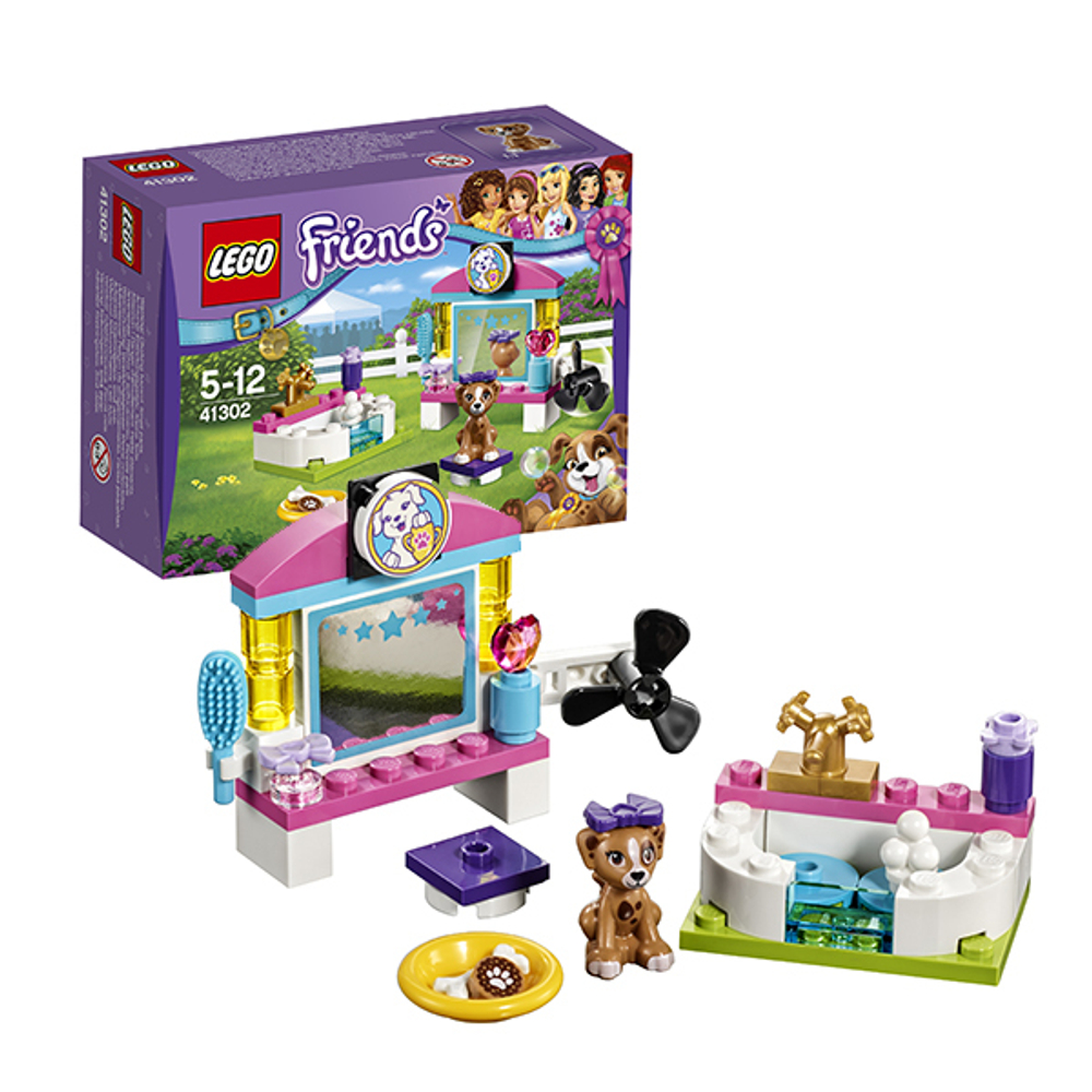 LEGO Friends: Выставка щенков: Салон красоты 41302 — Puppy Pampering — Лего Френдз Друзья Подружки