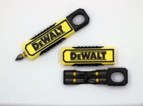 Набор отверток с насадками от DeWalt , функция брелка
