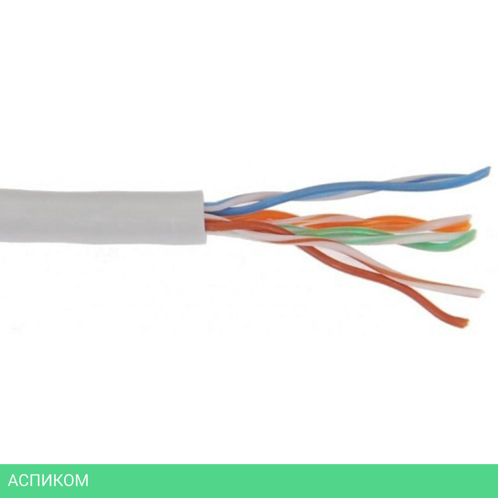 Кабель информационный ITK LC1-C604-121 305 м серый