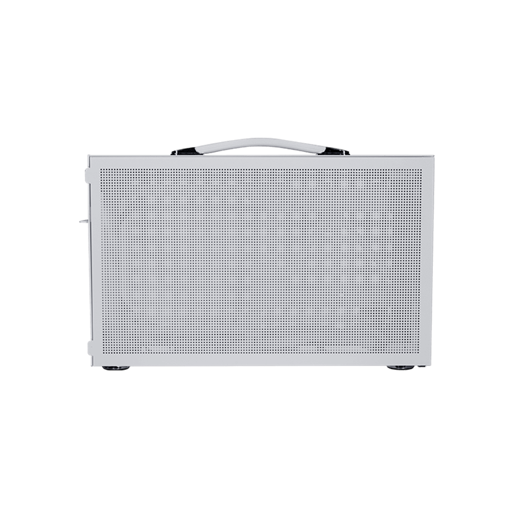 Корпус PCCooler K101 MESH WH 3F ITX 2xUSB3.0, 1xUSB-C, 3xFans, 1x3.5", 4x2.5" White