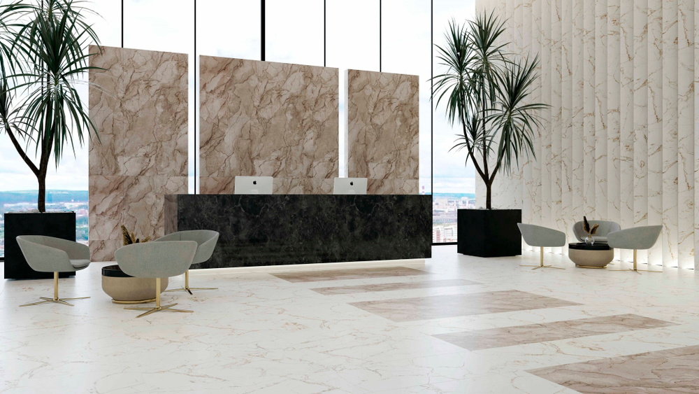 Керамогранит Axima Brooklyn белый 1200х600х11 мм