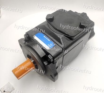 T67DCB42B221R00A100 - Пластинчатый нерегулируемый двухпоточный насос серии T67DC с рабочим объемом 137,5+70 см3