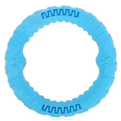 Игрушка для собак кольцо m 17х3 rich breed ис-48 голубой