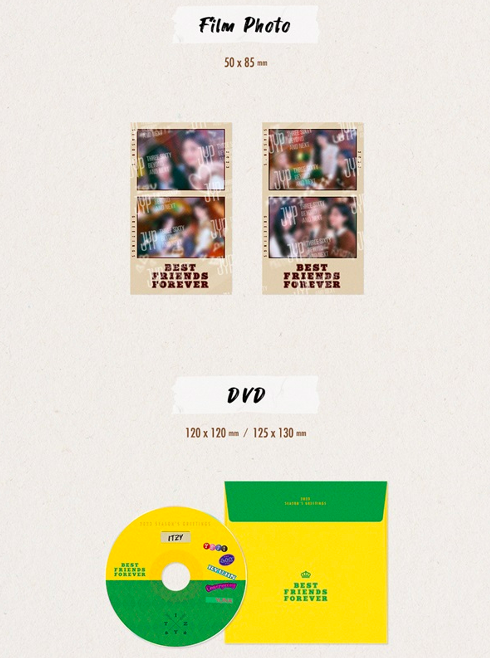 ITZY 2023 SEASON'S GREETINGS "BEST FRIENDS FOREVER"